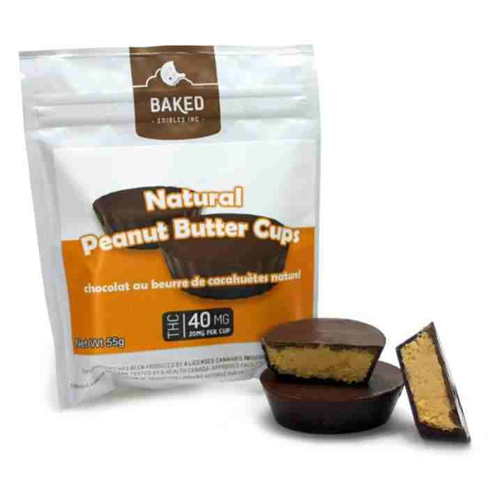 Baked Choco Peanut Cup Cannabis Infused